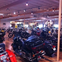 Photo taken at Dudley Perkins Co. Harley-Davidson by Jason A. on 8/6/2011