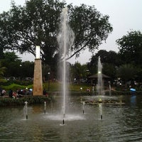 Photo taken at Taman Barito Ex by Guntur C. on 9/9/2012