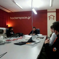 Photo taken at hackerspace.gr by Vineel Reddy P. on 2/24/2012