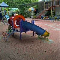 Photo taken at Rajinibon School Playground by Aui R. on 8/27/2012