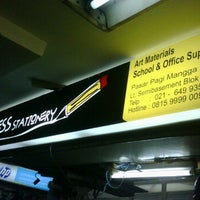 Photo taken at Success Stationery Mangga 2 by Rizal S. on 10/1/2011