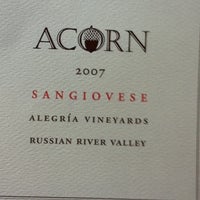 Photo taken at ACORN Winery by Matthew S. on 3/12/2011