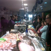 Photo taken at Pescaderia Lorenzo y Madrid by Raul G. on 12/31/2011