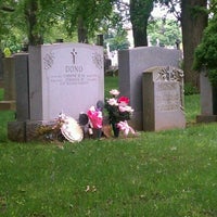 Photo taken at Cemetery of the Holy Cross by Antoinette D. on 5/14/2012