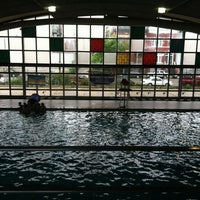 Photo taken at Eckhart Park Indoor Pool by Eric S. on 5/12/2012