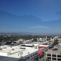 Photo taken at Beverly Center Rooftop by Alejandra A. on 7/25/2012