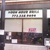 Photo taken at Noon Hour Grill by ChiTownSports on 5/26/2012