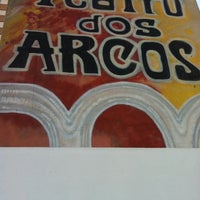 Photo taken at Teatro Dos Arcos by Thamiris S. on 8/18/2012