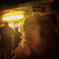 Photo taken at The Hot Dog King by Bryan G. on 4/15/2012
