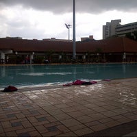 Photo taken at Hougang Swimming Complex by Nicholas C. on 7/1/2012