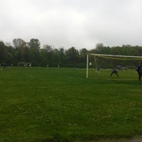 Photo taken at Eagle Crest Soccer Field by Chrysa A. on 4/14/2012