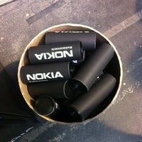 Photo taken at Nokia Gift Machine @ App Campus – Disrupt San Fran by Monica Z. on 5/4/2012