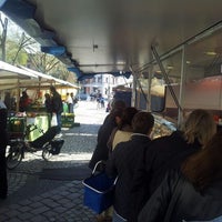 Photo taken at Zehlendorfer Wochenmarkt by Christopher v. on 4/21/2012