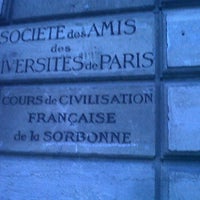Photo taken at Cours de Civilisation Française de la Sorbonne by Pırıl Y. on 2/28/2012