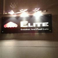 Photo taken at Elite Snooker &amp;amp; Pool Cafe by JOLyine on 3/3/2012