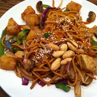 Photo taken at Empire Fire Mongolian Grill by Denise W. on 6/20/2012