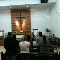 Photo taken at Igreja Metodista no Jabaquara by Luiz B. on 6/17/2012