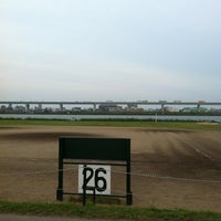 Photo taken at 小松川橋上流野球場26面 by chikasha on 5/19/2012