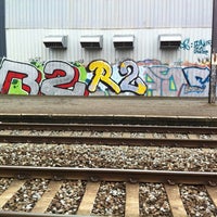 Photo taken at Station Sint-Agatha-Berchem / Gare de Berchem-Sainte-Agathe by Livia B. on 3/6/2012