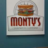 Photo taken at Monty&amp;#39;s Sandwich Company by J V. on 2/16/2012