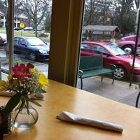 Photo taken at Half Day Cafe by Tom B. on 2/14/2012