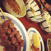 Photo taken at やきとりの扇屋 多治見店 by Yohei よへい I. on 5/9/2012