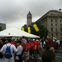 Photo taken at Race for Hope DC #cure by Dave K. on 5/6/2012