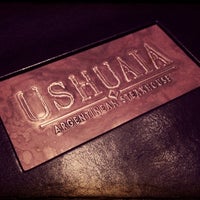 Photo taken at Ushuaia Argentinean Steakhouse by Christopher T. on 5/1/2012
