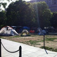 Photo taken at Occupy K St. by Terry M. on 4/16/2012