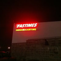 Photo taken at Fastimes Indoor Karting by Jason M. on 2/19/2012