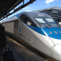 Photo taken at Amtrak Acela Express by Roberto E. on 6/16/2012