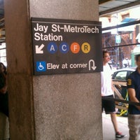 Mta Subway Jay St Metrotech A C F R Stanciya Metro V Brooklyn