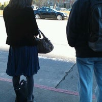 Photo taken at Google Shuttle - Civic Center Stop by Angie C. on 12/2/2011