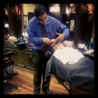 Photo taken at Churchill&amp;#39;s Barber Shop by NataschaOS on 5/1/2012