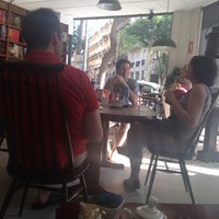 Photo taken at Rana Books &amp;amp; Café by Guillermo A. on 7/24/2012