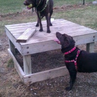 Photo taken at Eagle Creek Bark Park - Gilmer Canine Companion Zone by Landon C. on 3/16/2011