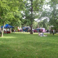 Photo taken at Food Truck Friday @ Tower Grove Park by Jennifer S. on 5/11/2012
