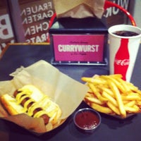 Photo taken at Currywurst by William V. on 11/26/2011