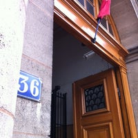 Photo taken at Direction de la Police Judiciaire by Stef B. on 7/27/2011