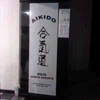Photo taken at Aikido Dojo Nueva Esparta by Javier S. on 4/23/2012