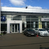Photo taken at Автомир Hyundai by СЕРГЕЙ🇷🇺🇮🇹🇺🇸 on 8/21/2012