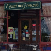 Photo taken at Equal Grounds Coffeeshop &amp;amp; Books by Thomas W. on 7/12/2012