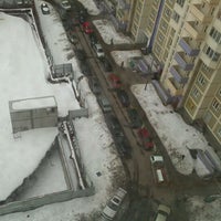 Photo taken at Проклятая парковка в дворах by Nina S. on 4/1/2012
