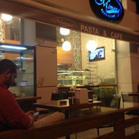 Photo taken at Mimoza Pasta&amp;amp;Cafe by Taylan Cansu M. on 8/5/2012