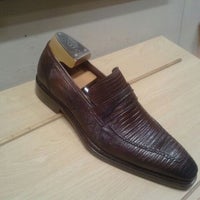 Photo taken at Mezlan Men&amp;#39;s Shoes by Allison P. on 12/20/2011