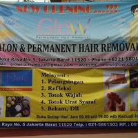 Photo taken at Glow Salon and Permanent Hair Removal by Glow Salon and P. on 1/31/2012