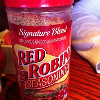 Photo taken at Red Robin Gourmet Burgers and Brews by Samuel S. on 10/15/2011
