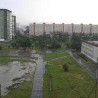 Photo taken at Стадион школы № 170 by Eugene P. on 6/13/2012