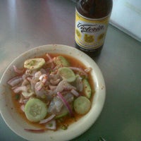 Photo taken at Mariscos El Carnal by Chio C. on 3/7/2012