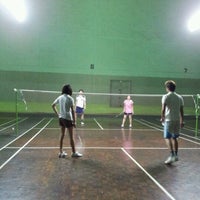 Photo taken at Saitip Tennis Court by Takky on 11/26/2011